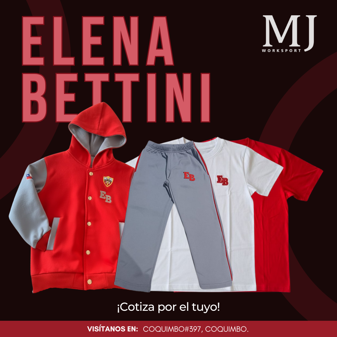 Buzo Colegio Elena Bettini