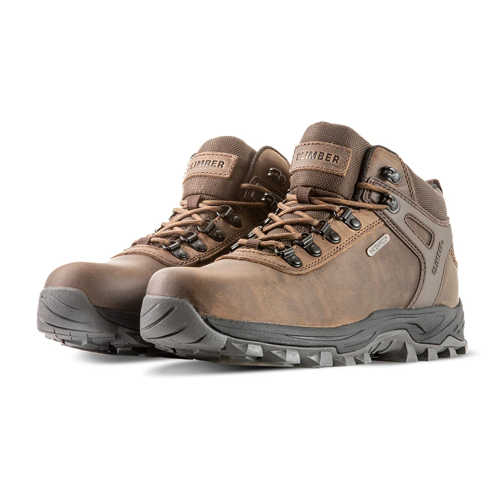 ZAPATILLA OUTDOOR IMPERMEABLE CLIMBER REVEL STOKE CAFÉ HOMBRE