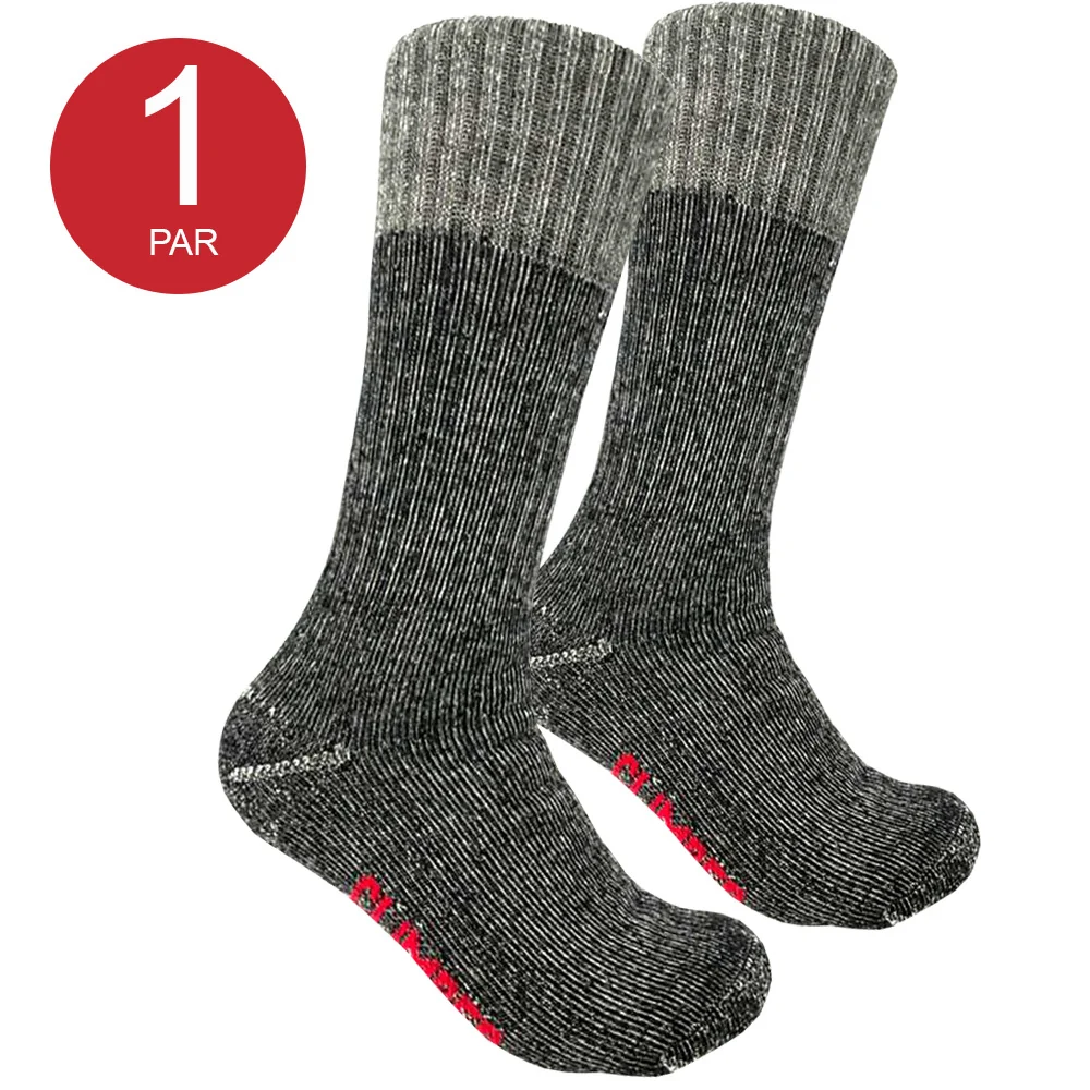 CALCETIN 1 PAR CLIMBER MORITZ WINTER GRIS HOMBRE
