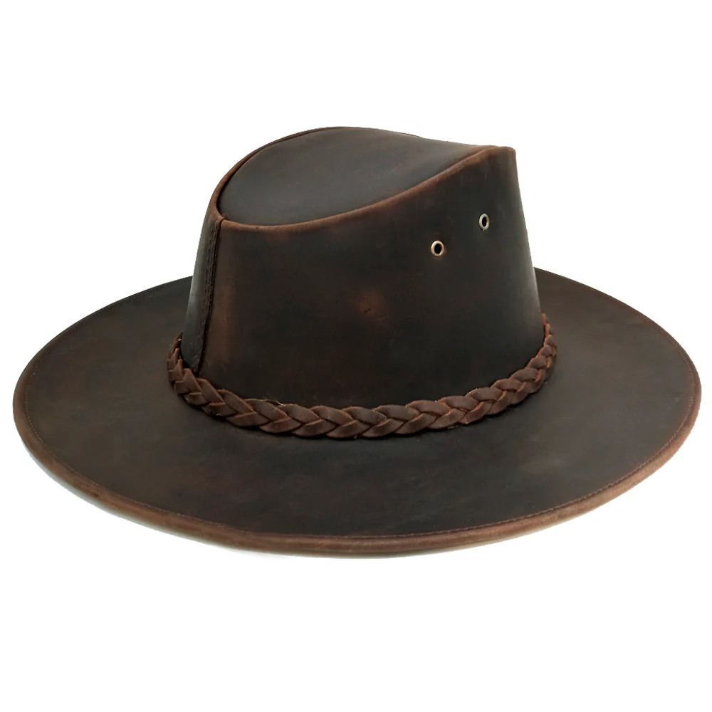 SOMBRERO CUERO NATURAL ORYX BAGUAL C HOMBRE