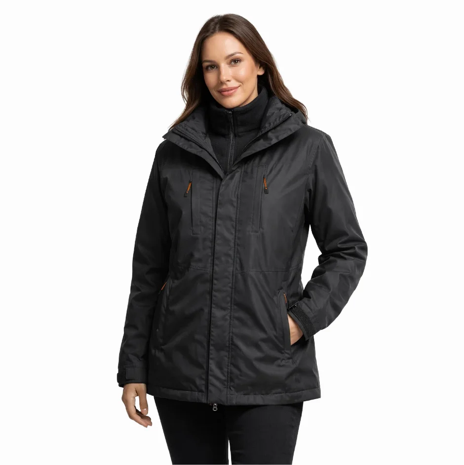 PARKA PF901N 3 EN 1 MUJER